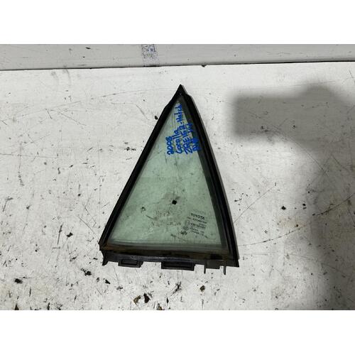 Toyota Corolla Right Rear Door 1/4 Glass ZRE152 03/2007-09/2012