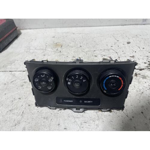 Toyota Corolla A/C Controls ZRE152 03/2007-09/2012