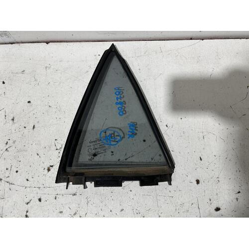 Toyota Corolla Right Rear Door 1/4 Glass ZRE152 03/2007-09/2012