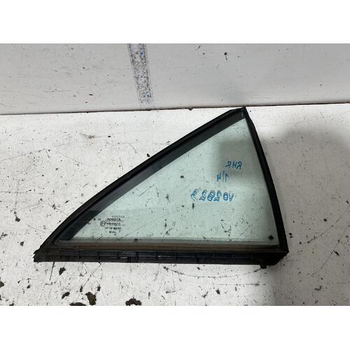 Toyota Aurion Right Rear Door 1/4 Glass GSV40 10/2006-03/2012