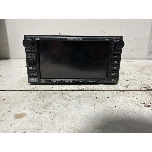 Toyota Prado Head Unit GRJ120 02/2003-10/2009