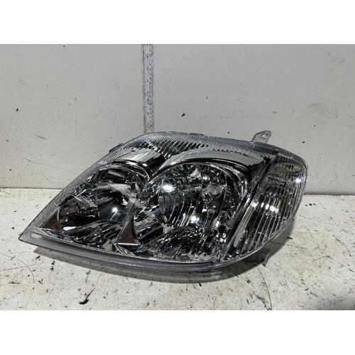 TYC Brand Left Head Light to suit Toyota Corolla ZZE122 04/2004-06/2007