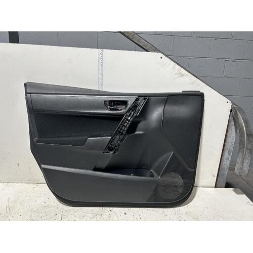 Toyota Corolla Left Front Door Trim ZRE172 12/2013-06/2019