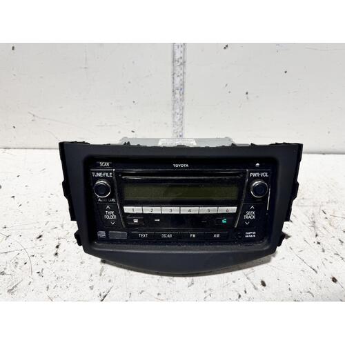 Toyota RAV4 Stereo Head Unit ACA33 11/2005-11/2012