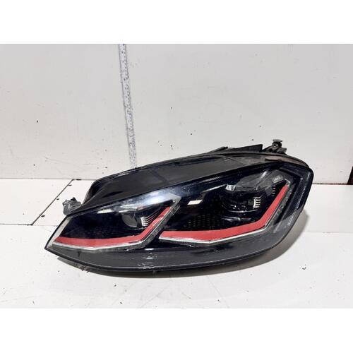 Volkswagen Golf Left Head Light A7 03/2017-08/2020