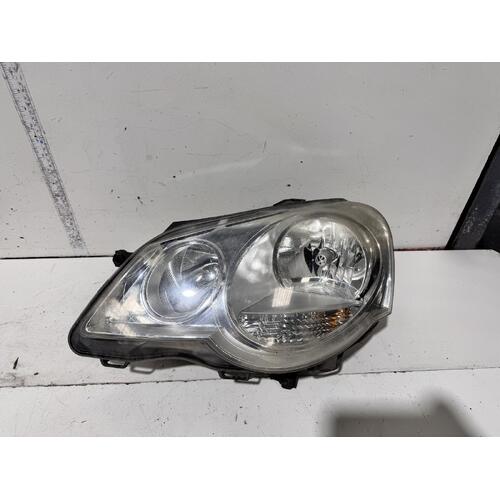 Volkswagen Polo Left Head Light 9N 11/2005-04/2010