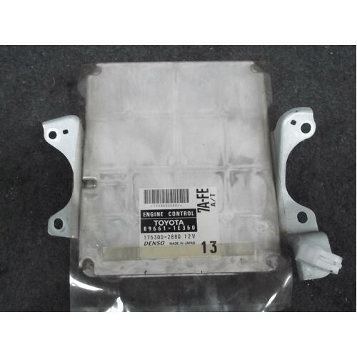 Toyota Corolla AE112 ECU 1.8 7AFE P/N 89661-1E350 Fits 10/1998-11/2001