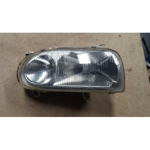 Volkswagen Golf 3DR Left Headlight Headlamp 03/1994-09/1998