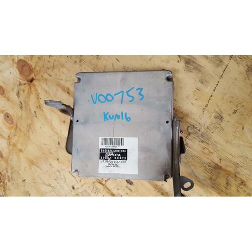 Toyota Hilux KUN16 ECU 3.0 1KD-FTV Diesel Manual 03/2005-08/2015