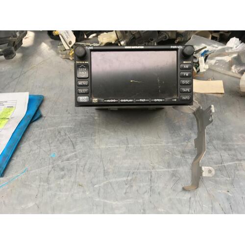 Toyota Prado 120 Grande Sat Nav Unit #18002 02/2003-10/2009